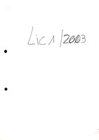 Licencias 2003