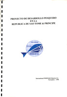 Proyecto de desarrollo pesquero en la república de Sao Tome y Principe. 1998