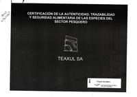 Certificación de autenticidad trazabilidad y seguridad alimantaria